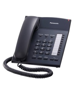 Телефон проводной Panasonic KX TS2382RUB Black KX TS2382RUB Black