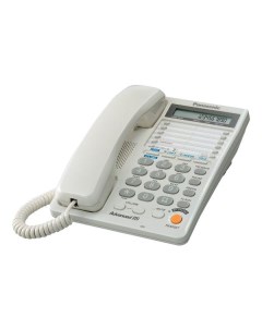 Телефон проводной Panasonic KX TS2368RUW White KX TS2368RUW White
