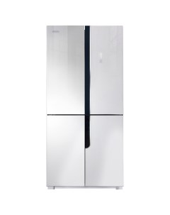 Холодильник многодверный Ginzzu NFK 500 белое стекло NFK 500 белое стекло