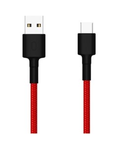 Кабель для сотового телефона Xiaomi Mi USB Type C 1м Braided Cable SJV4110GL красный Mi USB Type C 1