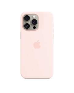 Чехол Apple iPhone 15 Pro Max Silicone MagSafe Light Pink iPhone 15 Pro Max Silicone MagSafe Light P