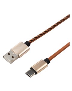 Кабель USB Type C Rexant USB Type C 2A 1 метр эко кожа USB Type C 2A 1 метр эко кожа