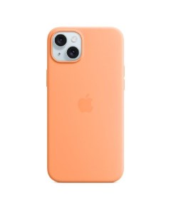 Чехол Apple iPhone 15 Plus Silicone MagSafe Orange Sorbet iPhone 15 Plus Silicone MagSafe Orange Sor