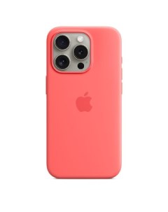 Чехол Apple iPhone 15 Pro Silicone Case MagSafe Guava iPhone 15 Pro Silicone Case MagSafe Guava