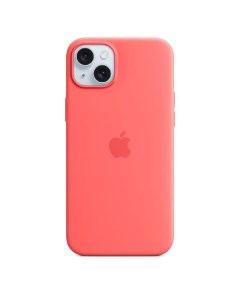 Чехол Apple iPhone 15 Plus Silicone Case MagSafe Guava iPhone 15 Plus Silicone Case MagSafe Guava