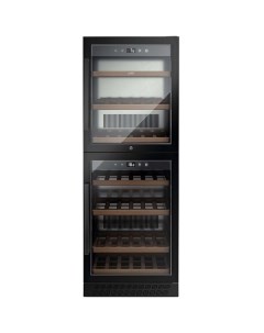 Винный шкаф от 140 см Caso WineChef Pro 126 2D black WineChef Pro 126 2D black