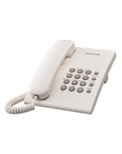 Телефон проводной Panasonic KX TS2350RUW KX TS2350RUW