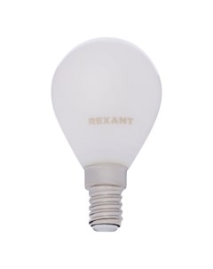 Лампа Rexant GL45 9 5Вт 2700K E14 604 133 10шт GL45 9 5Вт 2700K E14 604 133 10шт