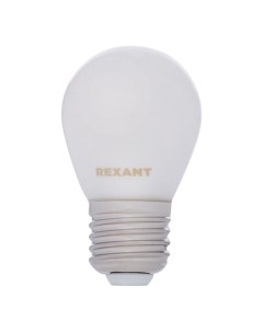 Лампа Rexant GL45 9 5Вт 2700K E27 604 135 10шт GL45 9 5Вт 2700K E27 604 135 10шт