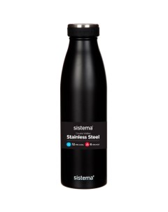 Бутылка для воды Sistema 550 Black 550 Black