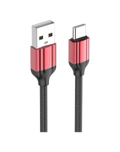 Кабель LDNIO USB Type C LS431 красный 1 м 2 4A USB Type C LS431 красный 1 м 2 4A Ldnio