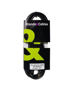 Кабель микрофонный STANDS CABLES MC 084XJ 3 3 MC 084XJ 3 3 Stands and cables
