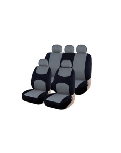 Чехлы для автомобильных сидений Kraft KT 835611 Casual полиэстер черный серый KT 835611 Casual полиэ Крафт