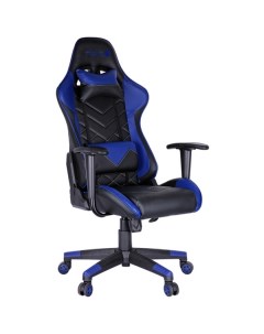 Кресло компьютерное игровое Helmi HL G02 Grand Prix черно синий HL G02 Grand Prix черно синий