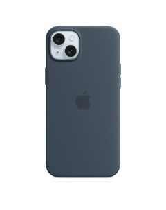 Чехол Apple iPhone 15 Plus Silicone Case MagSafe Storm Blue iPhone 15 Plus Silicone Case MagSafe Sto