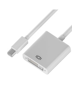 Переходник для кабеля GCR Mini DisplayPort DP HDMI DVI белый MDP2DHD Mini DisplayPort DP HDMI DVI бе Gcr