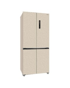 Холодильник Side by Side Hiberg RFQ 600DX NFYm бежевый RFQ 600DX NFYm бежевый