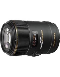 Объектив для цифрового фотоаппарата Sigma 105mm f 2 8 EX DG OS HSM Macro Nikon F 105mm f 2 8 EX DG O