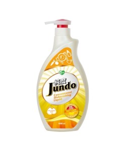 Средство для мытья посуды Jundo ЭКО гель с гиалуроновой кислотой Juicy Lemon 1л ЭКО гель с гиалуроно
