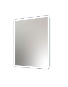 Шкаф зеркальный подвесной Flash с LED подсветкой и подогревом 50x80 см цвет белый Без бренда