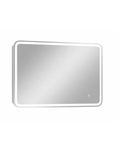 Шкаф зеркальный подвесной Joy с подсветкой 90x53 см цвет белый Без бренда