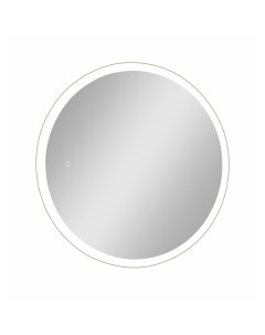 Шкаф зеркальный подвесной Time с подсветкой 70x70 см цвет белый Без бренда