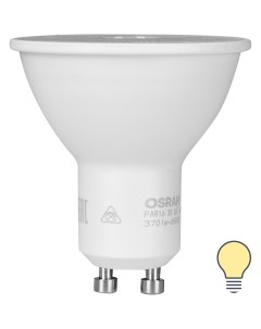 Лампа светодиодная GU10 230 В 4 Вт спот прозрачная 265 лм теплый белый свет Osram