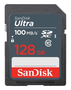 Карта памяти 128Gb Ultra SDXC Class 10 UHS I SDSDUNR 128G GN3IN Sandisk