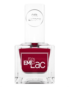 032 лак ультрастойкий для ногтей Малиновый красный E MiLac Gel Effect 9 мл Emi