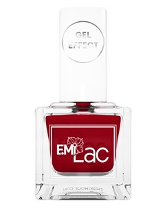 029 лак ультрастойкий для ногтей Императорский красный E MiLac Gel Effect 9 мл Emi