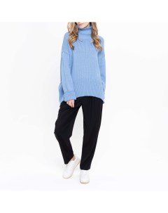 Голубой объёмный свитер Evetstorezz