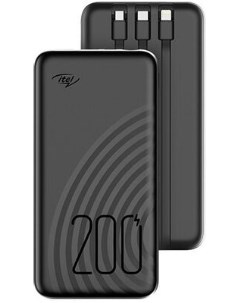 Внешний аккумулятор Star 200С 20000mAh 2 1A черный Itel