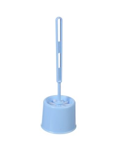 Ерш для туалета Эконом напольный полипропилен голубой М 5016 Idea