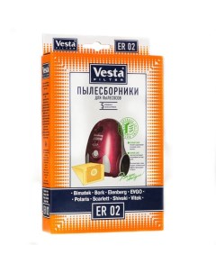 Мешок для пылесоса ER 02 бумажный 5 шт Vesta filter