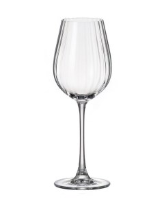 Набор из шести бокалов для вина Crystal bohemia