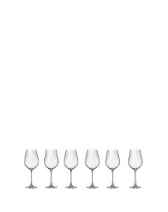 Набор из шести бокалов для вина Columba Crystal bohemia