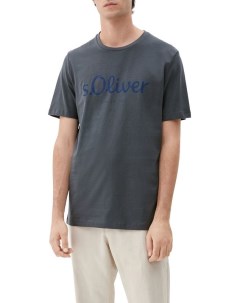 Хлопковая футболка с принтом S.oliver