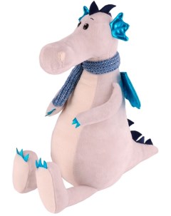 Мягкая игрушка Дракон Эштон в шарфике 30 см Maxitoys