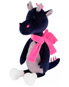 Мягкая игрушка Дракон Карл в шарфике 25 см Maxitoys