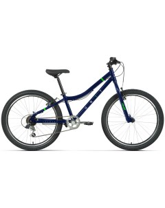 Велосипед UNIT 24 1 0 24 6 ск рост 12 2023 темно синий ярко зеленый RB3R46158DBUBGN Forward