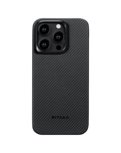 Чехол MagEZ Case 4 KI1501P для iPhone 15 Pro черный Pitaka
