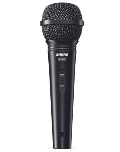 Вокальные динамические микрофоны SHURE SV200 A Shure wired