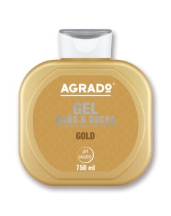 Гель для душа Gold 750мл Agrado
