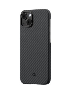 Чехол с поддержкой MagSafe MagEZ Case 3 1500D для iPhone 14 Black Grey Twill Pitaka