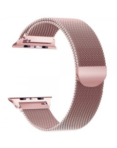 Ремешок для часов Apple Watch Series 1 6 SE миланская петля 38 40 мм розовое золото Nobrand