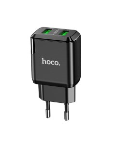 Сетевое зарядное устройство 6 2xUSB 3 А черный Hoco
