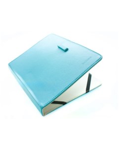 Чехол книжка с резинками универсальный для планшетов 8 голубой Nobrand