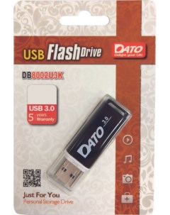 Флешка DB8002U3 64Gb Черная Dato