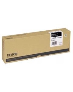 Картридж для струйного принтера T5918 C13T591800 матовый черный оригинал Epson