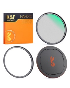 Светофильтр Nano X Magnetic Black Mist 1 4 52 мм K&f concept
